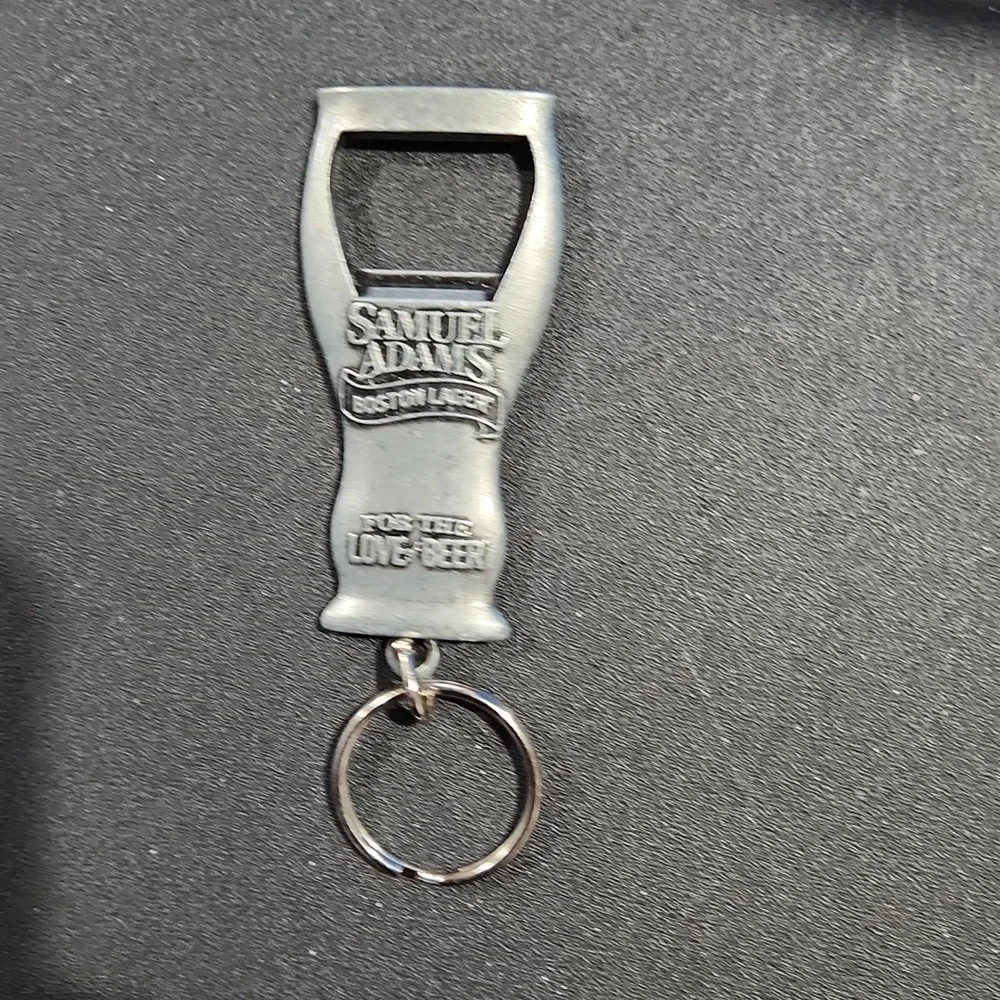 Sam Adams Metal Keychain Bottle Opener